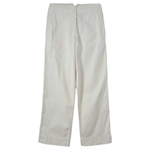 Load image into Gallery viewer, MHL W&#39; Naval Trouser Dry Cotton Gabardine Off White
