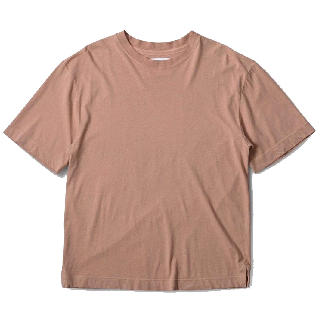 MHL Simple T-Shirt Linen Jersey Pale Pink