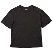 Load image into Gallery viewer, MHL Simple T-Shirt Linen Jersey Ebony
