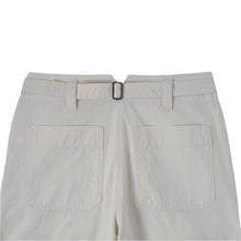 Load image into Gallery viewer, MHL W&#39; Naval Trouser Dry Cotton Gabardine Off White
