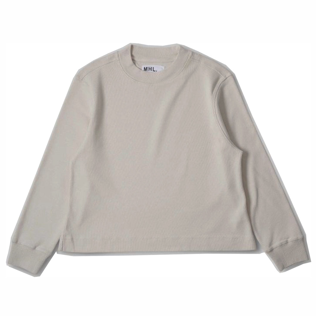 MHL W' Oversized Thermal Dry Rib Sweat Off White