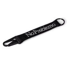 Load image into Gallery viewer, No Problemo Carabiner Keychain Black
