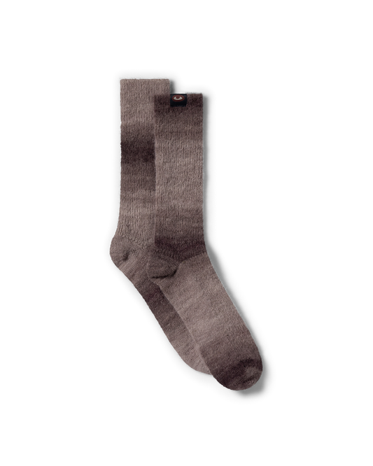 Aries Mohair Aries Wake Sock Brown