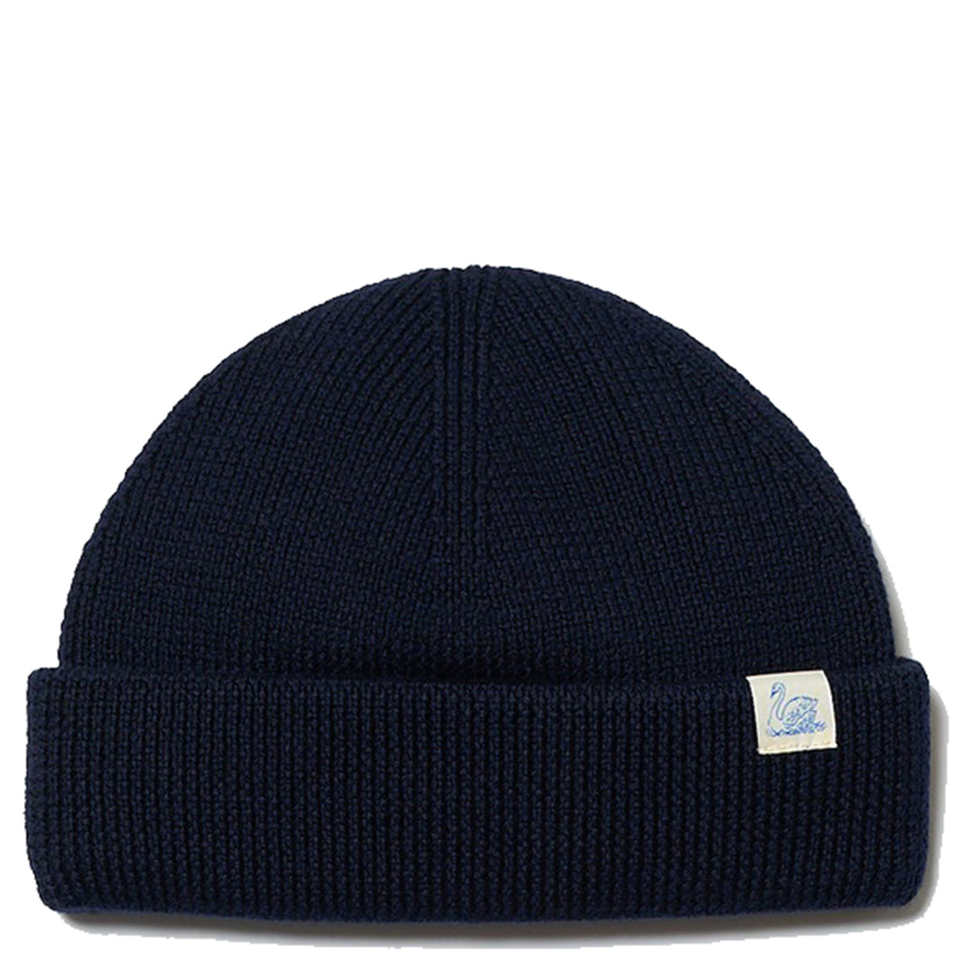 Merz b. Schwanen Good Basics Watch Cap Beanie Dark Navy