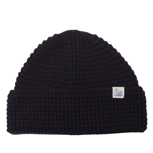 Merz b. Schwanen 06 Waffle Beanie Dark Navy