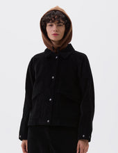 Load image into Gallery viewer, MHL Knitted Hood Lambswool Conker
