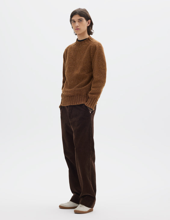 MHL Chunky Seamless Crew Neck Cinnamon