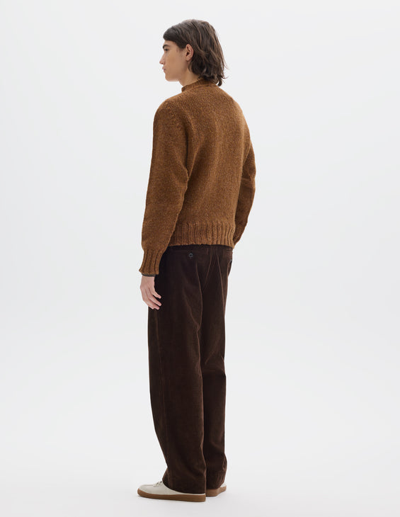 MHL Chunky Seamless Crew Neck Cinnamon
