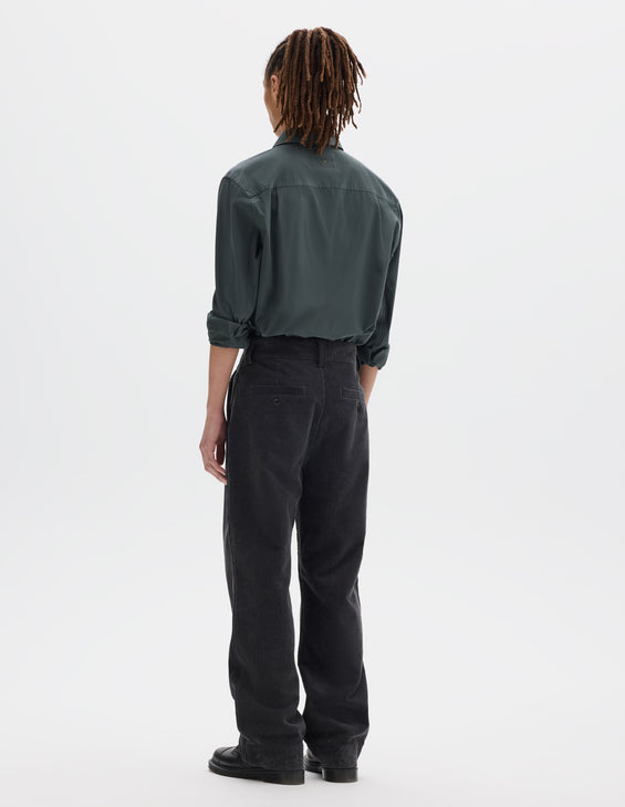 MHL Simple Trousers 8 Wale Corduroy Slate