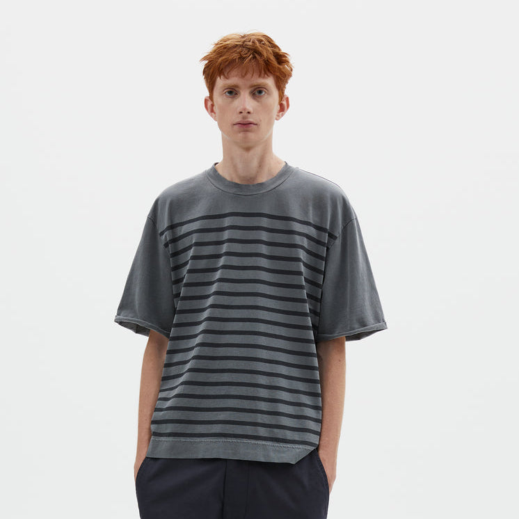 MHL Simple T-Shirt Lightweight Jersey Carbon / Black