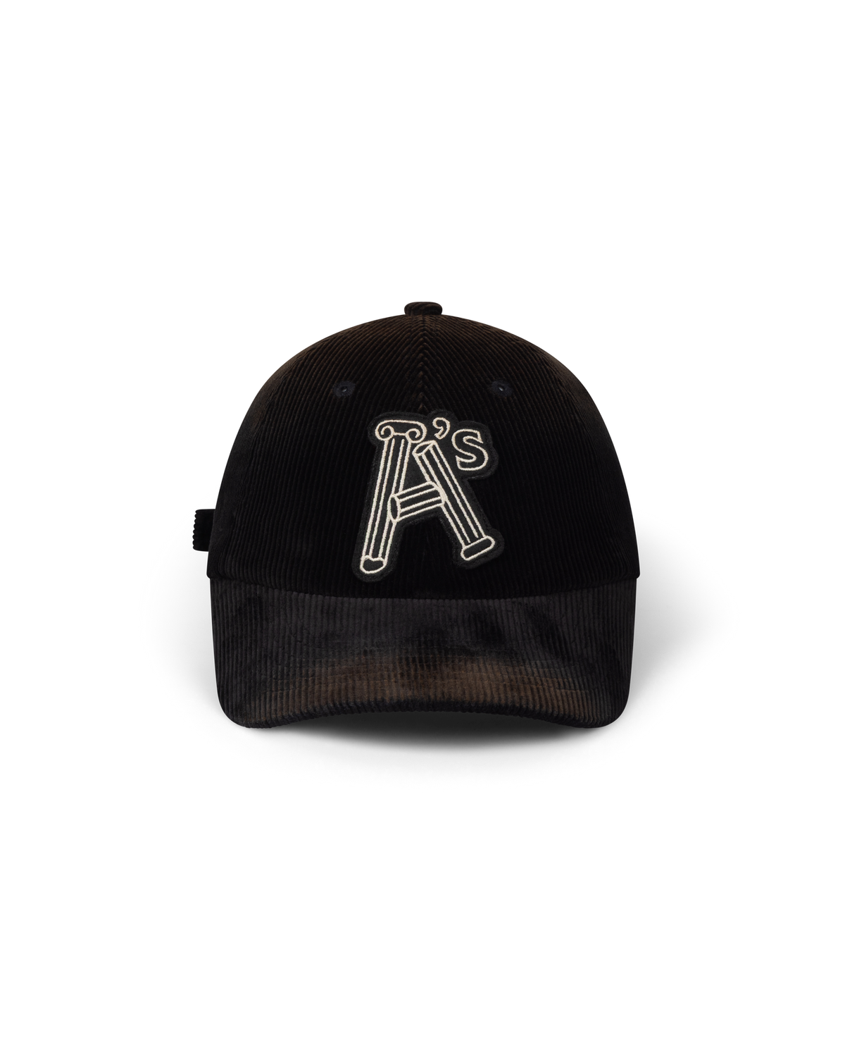 Aries Column A Cord Sunbleach Cap Black
