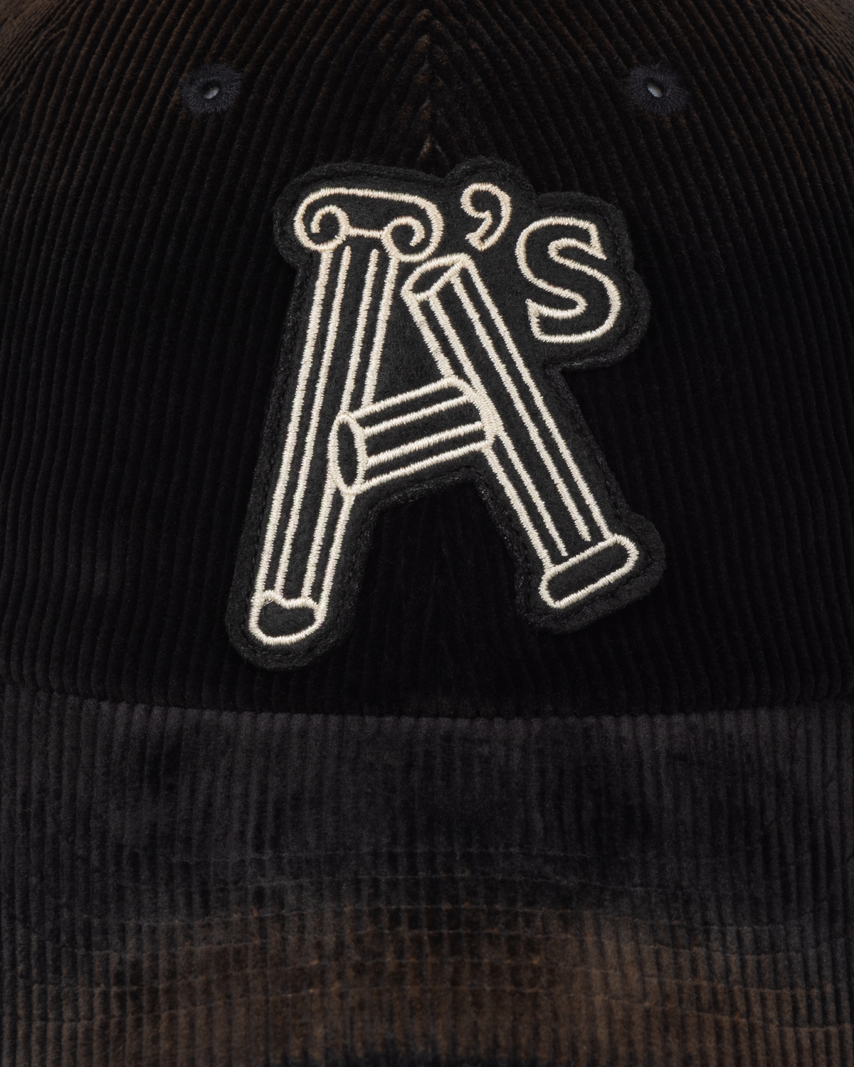 Aries Column A Cord Sunbleach Cap Black