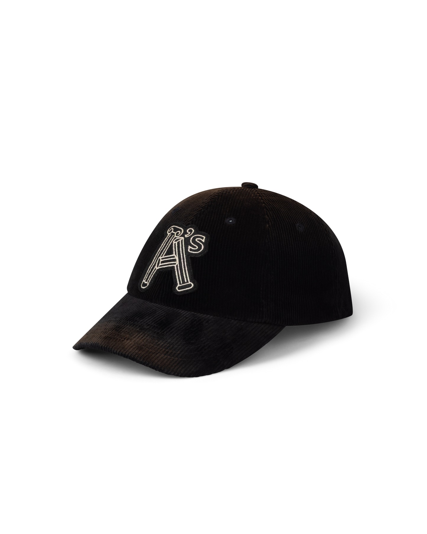 Aries Column A Cord Sunbleach Cap Black