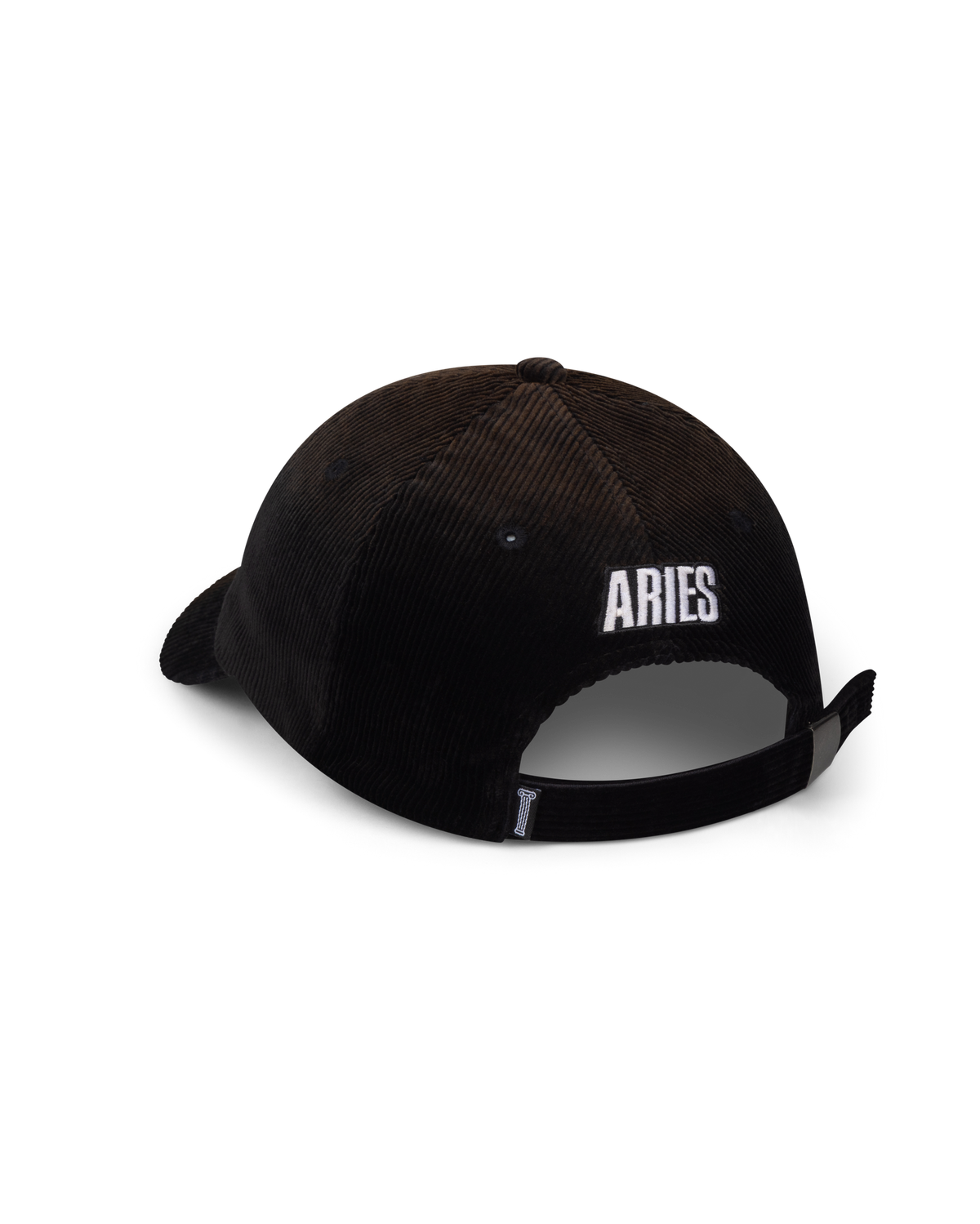 Aries Column A Cord Sunbleach Cap Black