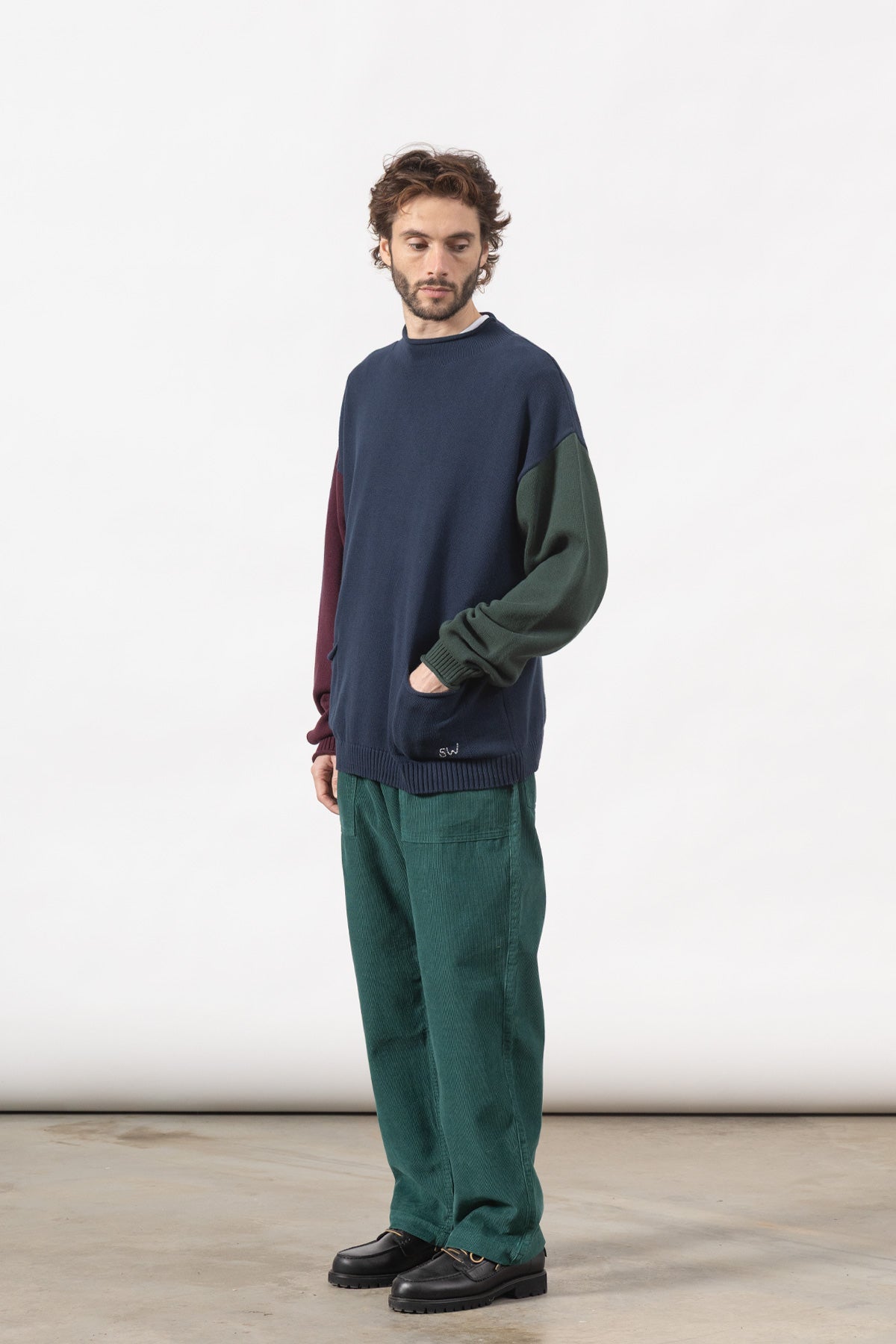 Service Works Fine Cord Chef Pants Green