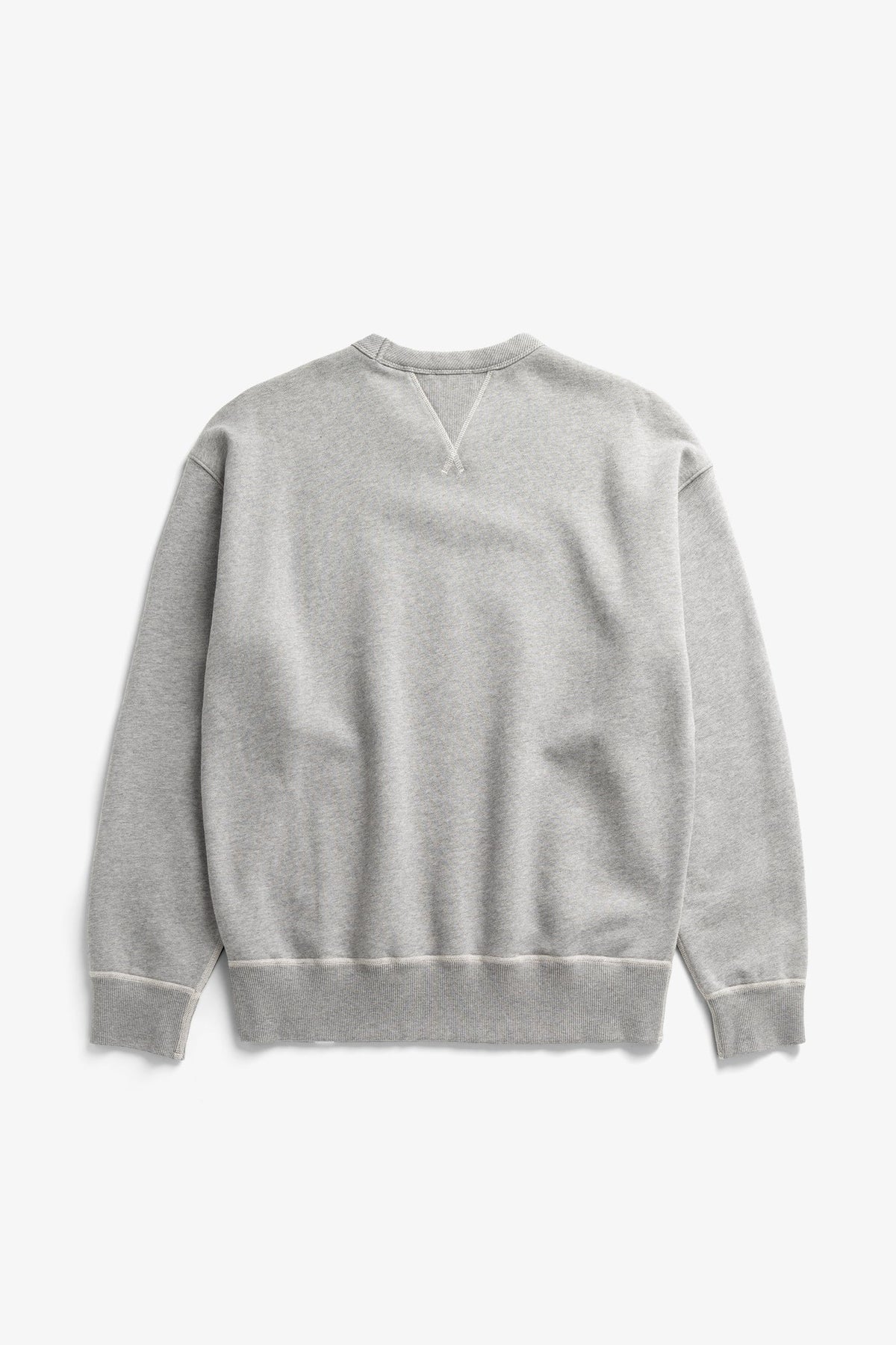 Norse Projects Gilja Brushed Diagonal Sweatshirt  Grey Melange