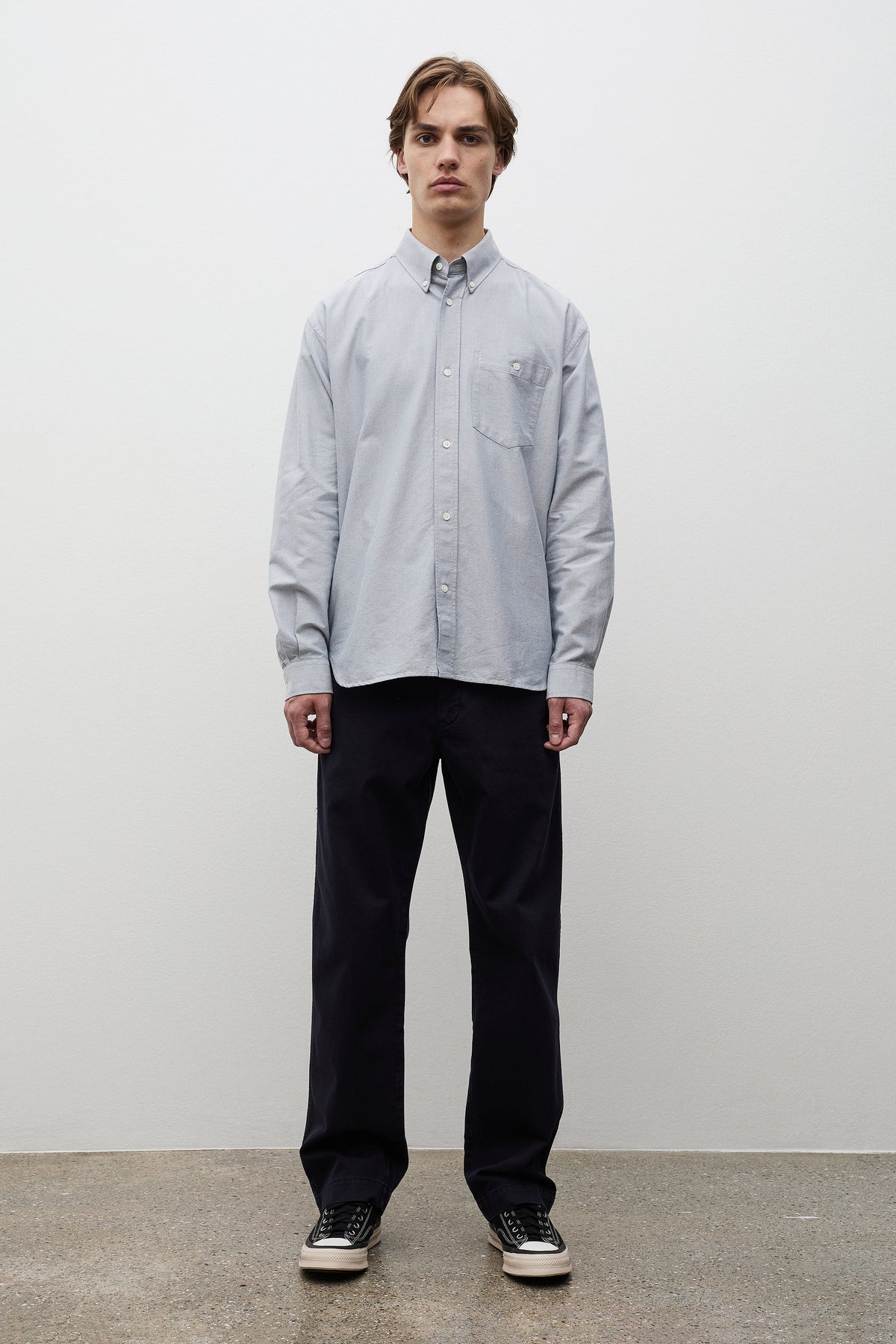Norse Projects Korshavn Broken Twill Chino Dark Navy
