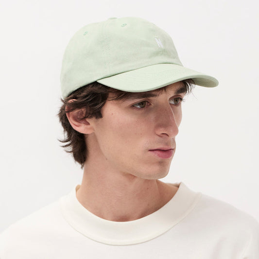 Norse Projects Twill Sports Cap Basil