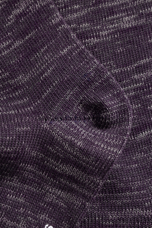 Norse Projects Bykle Heavy Cotton Twist Sock Vintage Violet