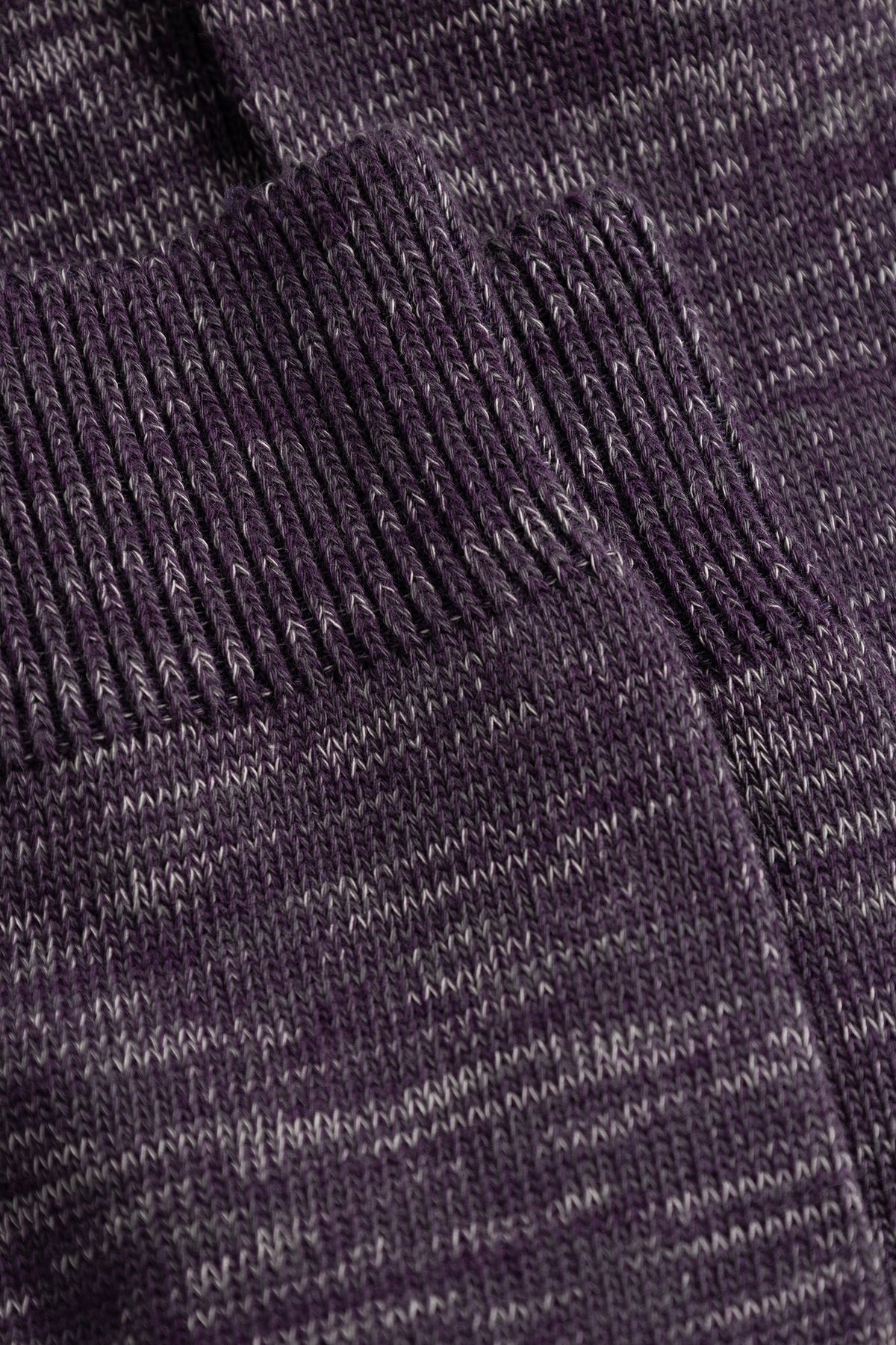 Norse Projects Bykle Heavy Cotton Twist Sock Vintage Violet