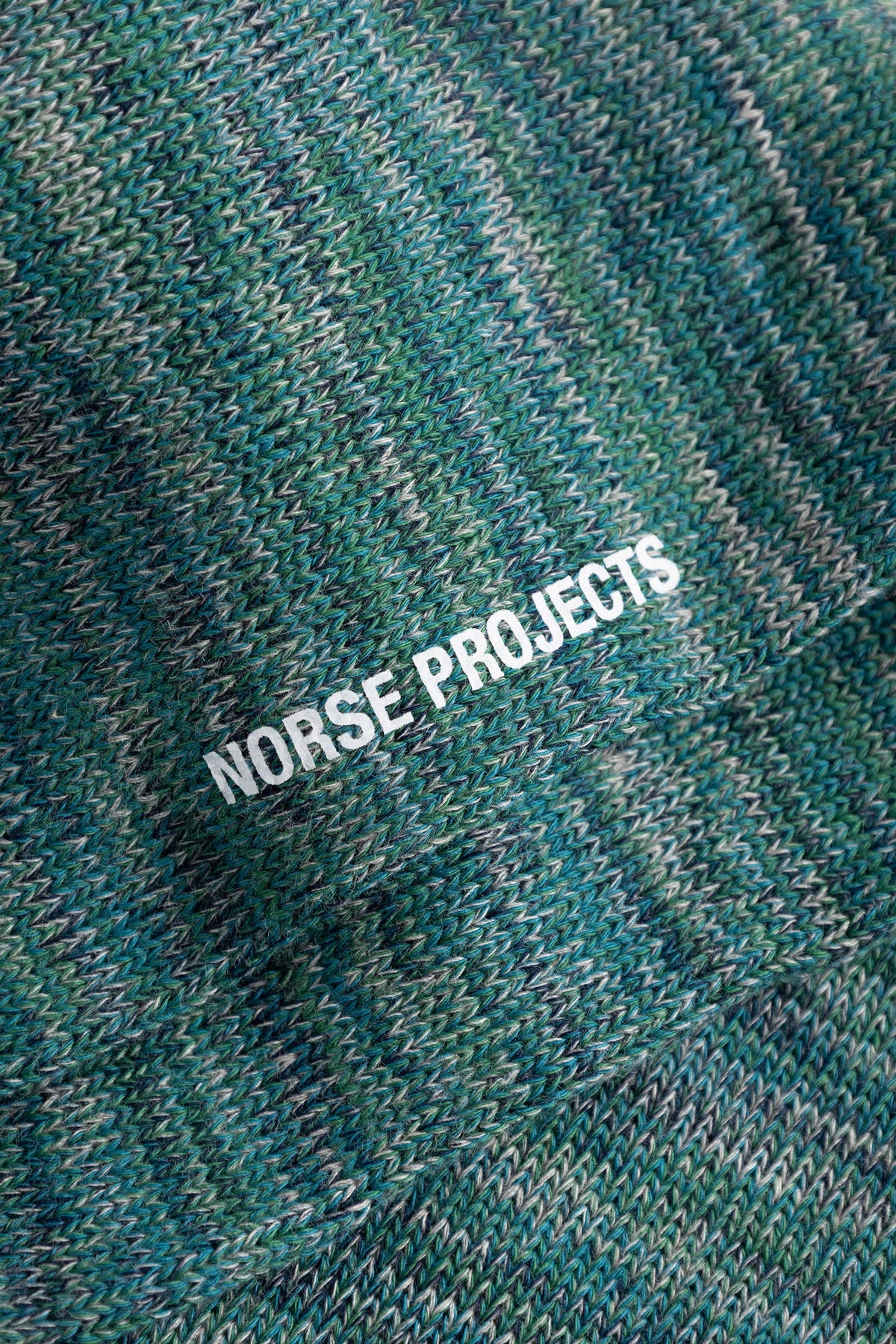 Norse Projects Bykle Heavy Cotton Twist Sock North Sea