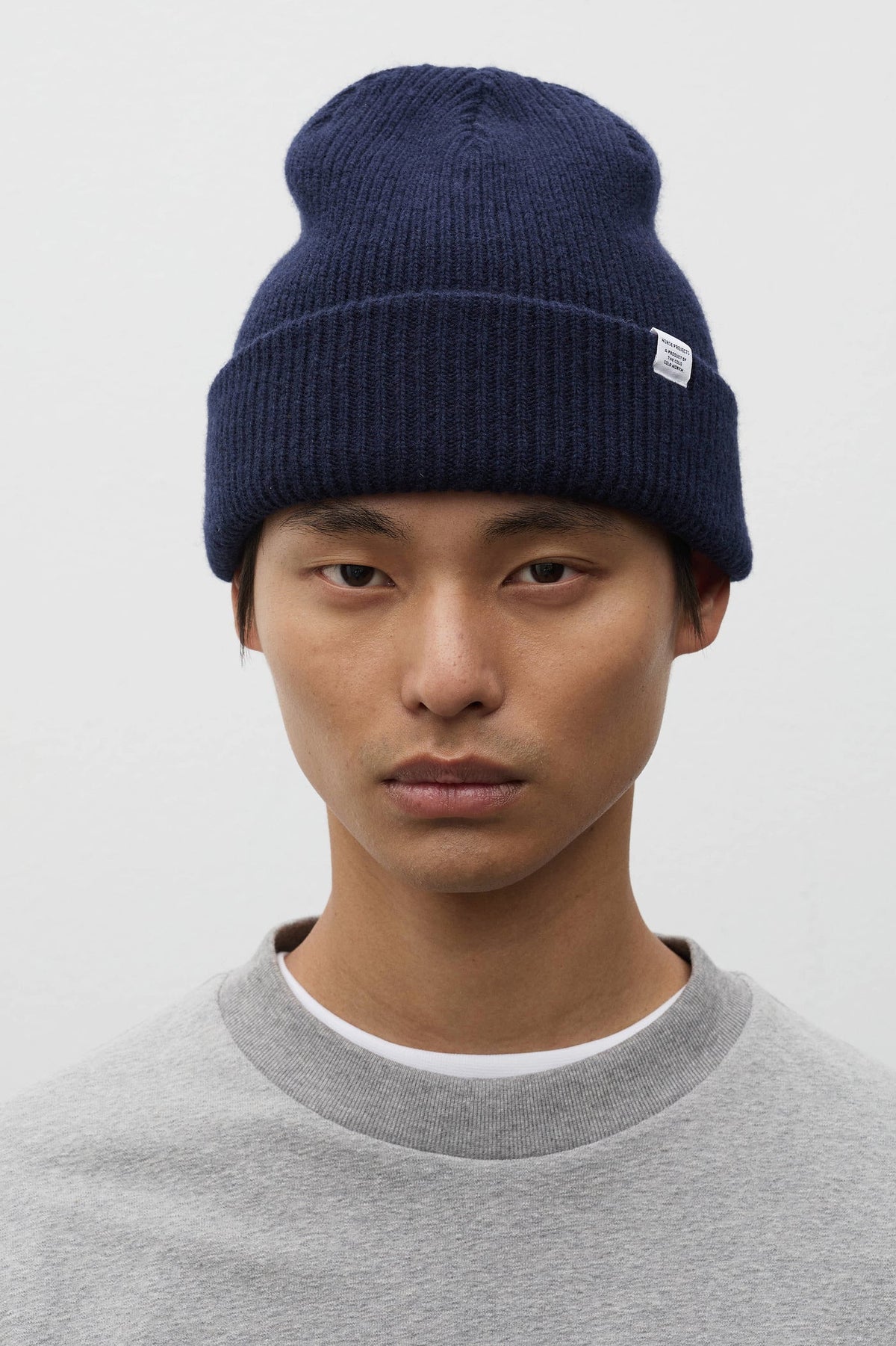 Norse Projects Norse Beanie Dark Navy