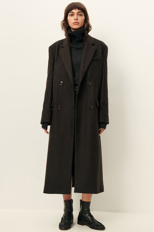 Sessun Nara Long Coat Teck