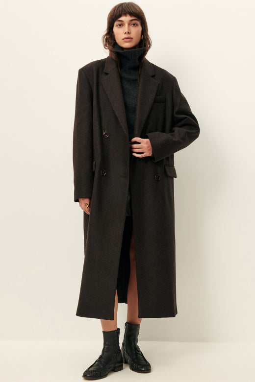 Sessun Nara Long Coat Teck