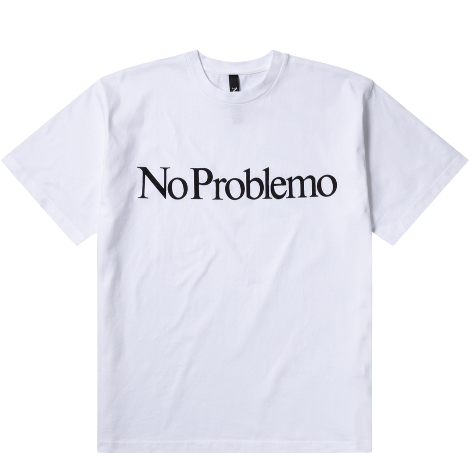 No Problemo No Problemo SS Tee White