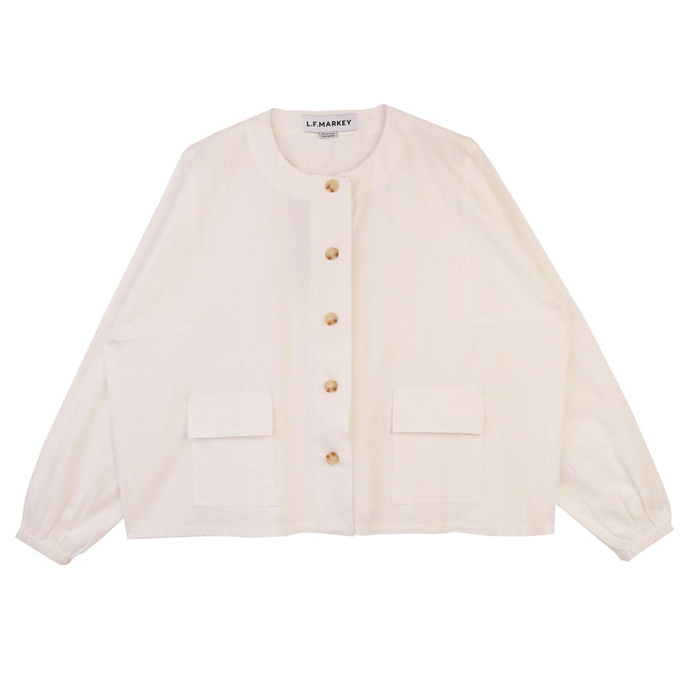 L.F.Markey Noel Top White
