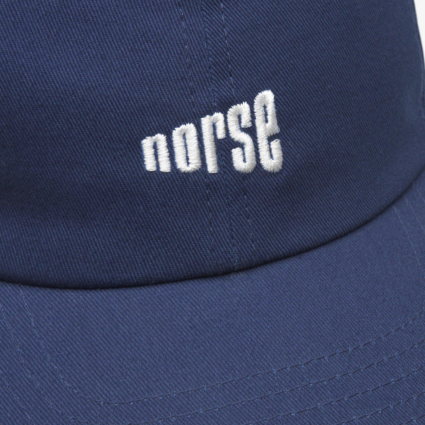 Norse Projects NORSE Twill 6-Panel Cap Workwear Blue