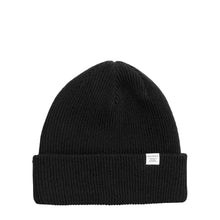 Load image into Gallery viewer, Norse Projects Norse Beanie Black

