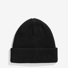 Load image into Gallery viewer, Norse Projects Norse Beanie Black
