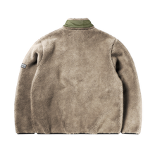 Load image into Gallery viewer, No Problemo Forest Heavy Fleece Jacket Ecru
