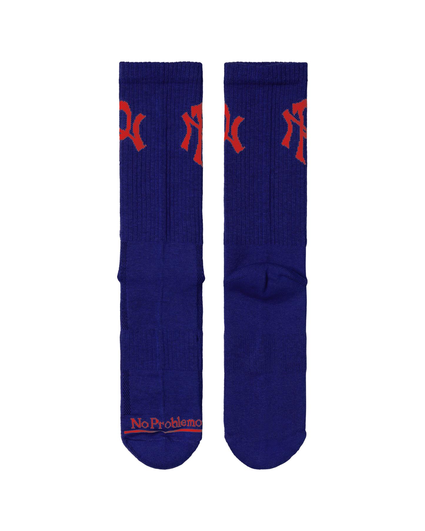 No Problemo NYP Sock Navy / Red