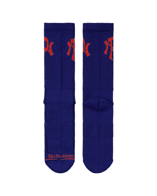 No Problemo NYP Sock Navy / Red