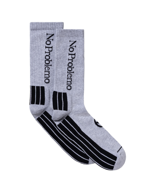 No Problemo Sock Grey