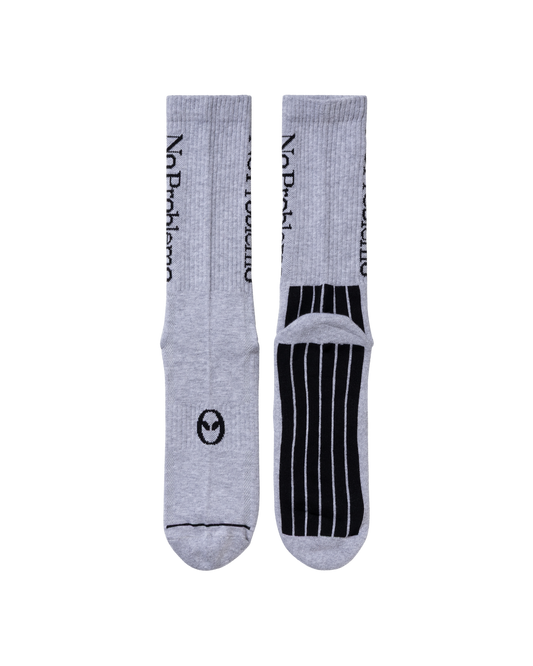No Problemo Sock Grey
