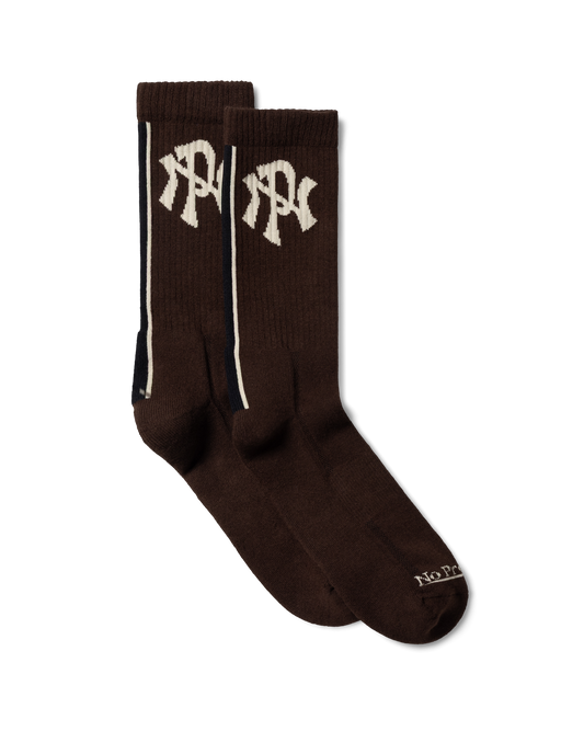 No Problemo NYP Sock Brown