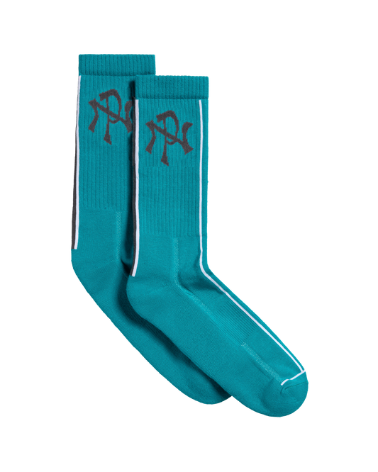 No Problemo NYP Sock Aqua