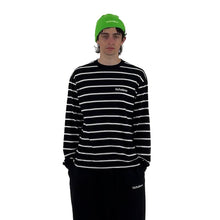 Load image into Gallery viewer, No Problemo Mini Problemo Striped Tee LS Multi
