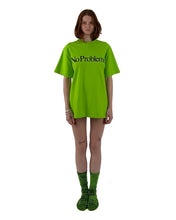 Load image into Gallery viewer, No Problemo Fluro SS Tee Green
