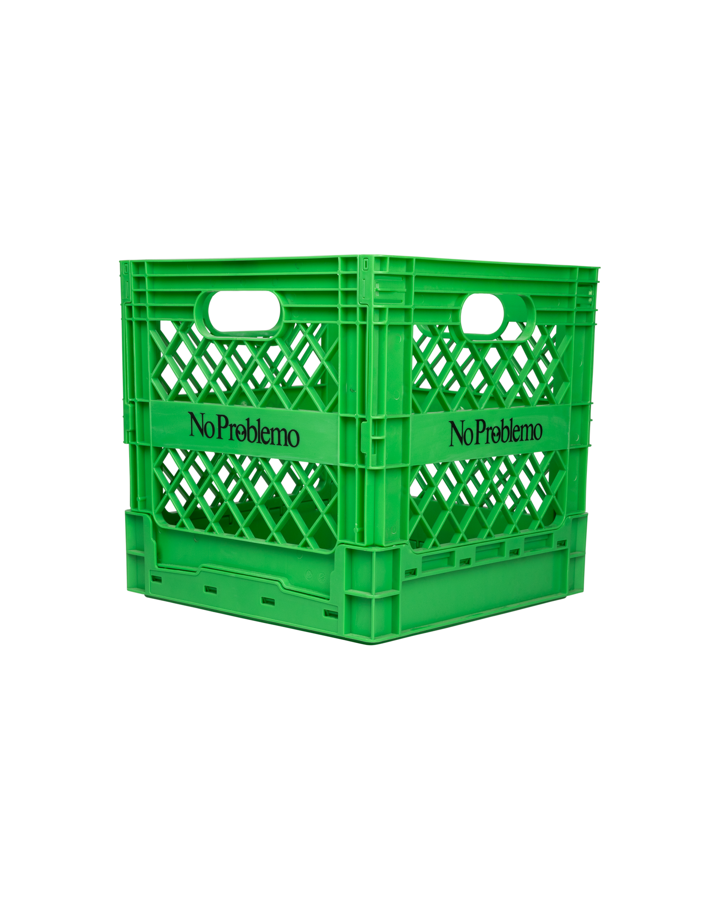 No Problemo Vinyl Crate Green