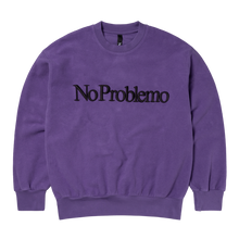 Load image into Gallery viewer, No Problemo Reverse Fleece Sweat Lilac
