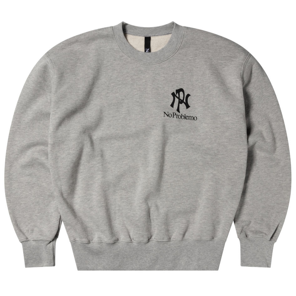 No Problemo NYP Sweatshirt Grey Marl