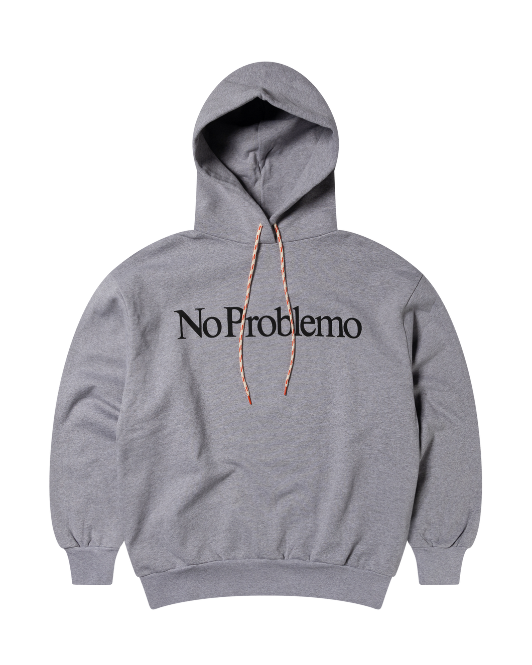 No Problemo Hoodie Grey Marl