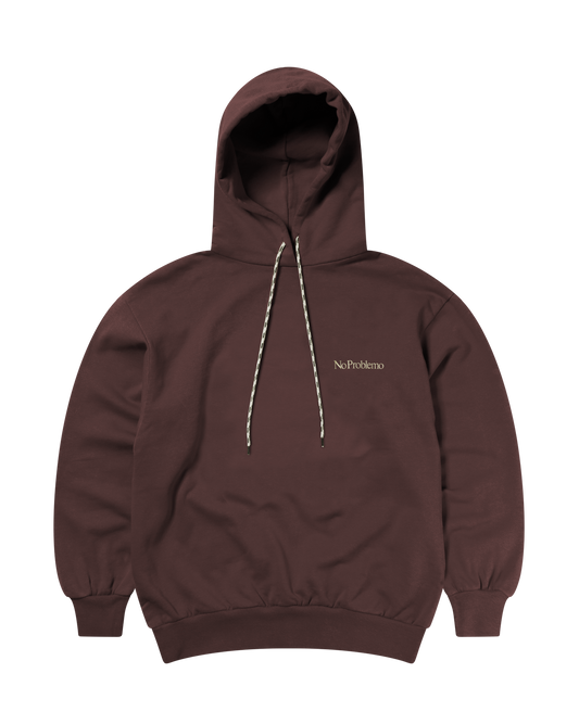 No Problemo Mini Problemo Hoodie Brown