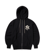 Load image into Gallery viewer, No Problemo NYP Zip Hoodie Black
