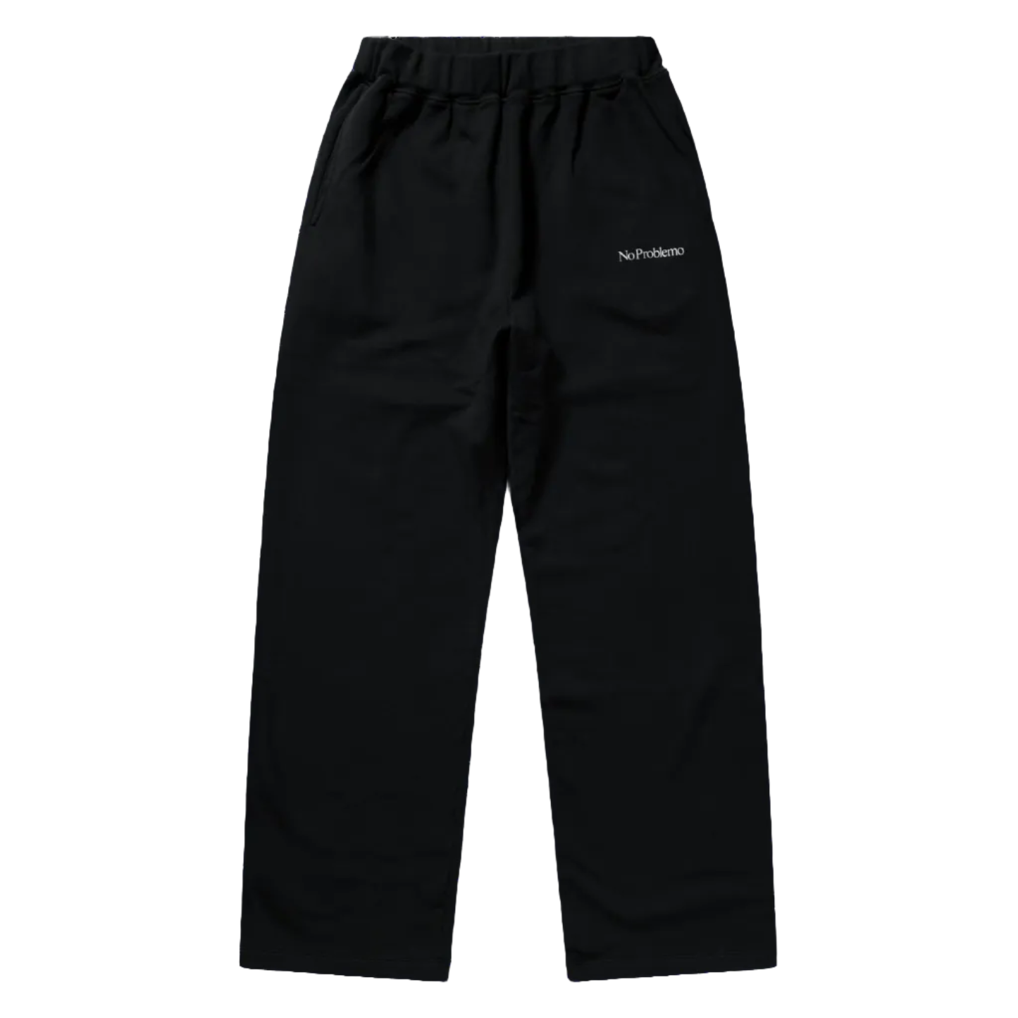 No Problemo Mini Problemo Straight Sweatpant Black