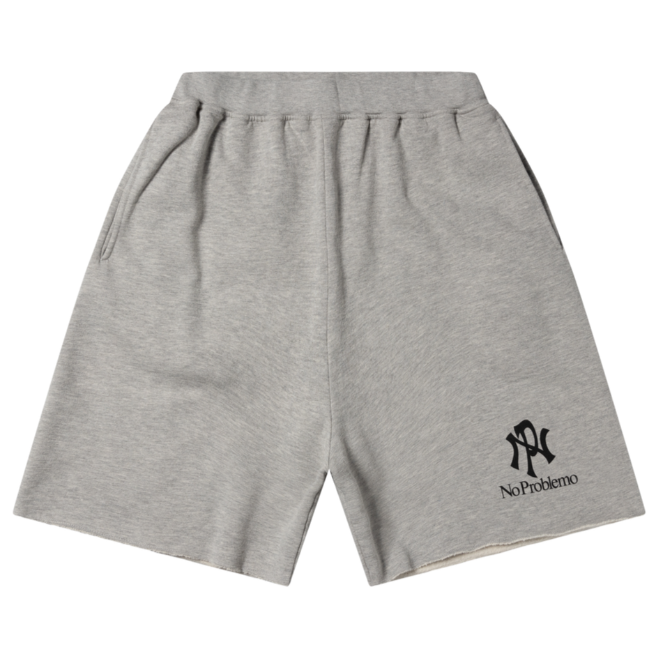 No Problemo NYP Sweatshort Grey Marl